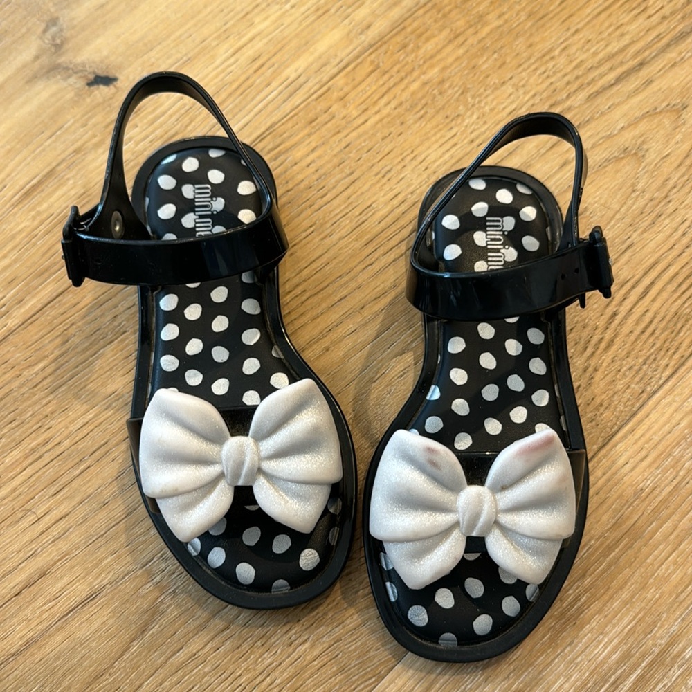 Mini Melissa Bow Sandals
